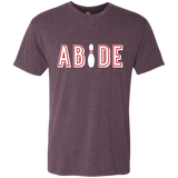 T-Shirts Vintage Purple / Small Abide The Dude Big Lebowski Men's Triblend T-Shirt