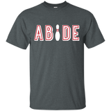 T-Shirts Dark Heather / Small Abide The Dude Big Lebowski T-Shirt