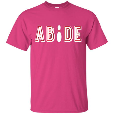 T-Shirts Heliconia / Small Abide The Dude Big Lebowski T-Shirt