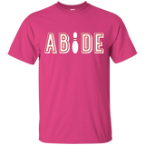 T-Shirts Heliconia / Small Abide The Dude Big Lebowski T-Shirt