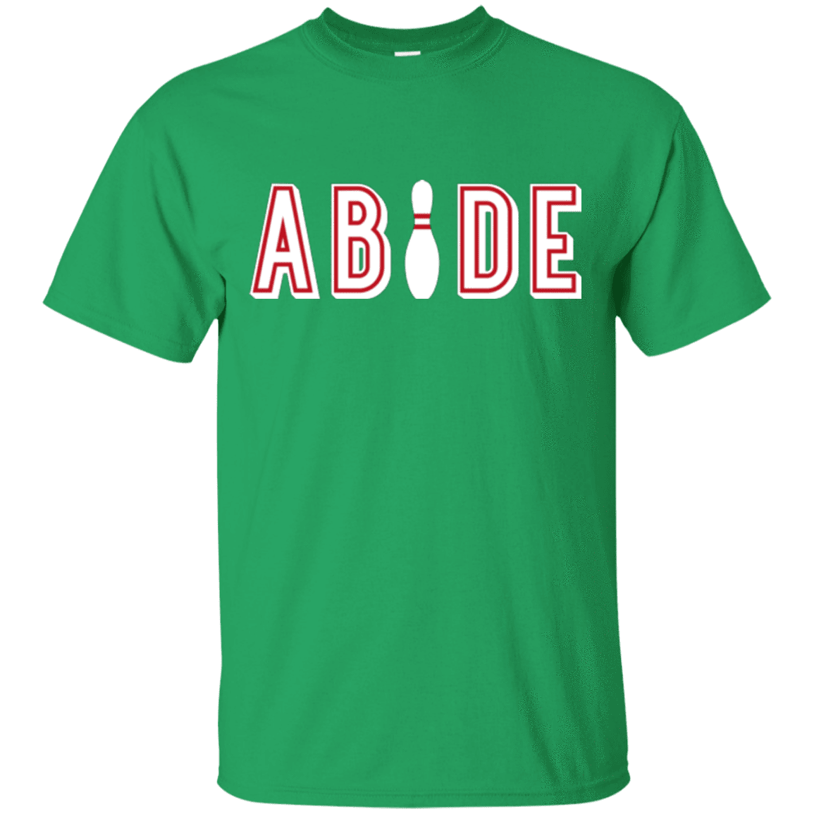 T-Shirts Irish Green / Small Abide The Dude Big Lebowski T-Shirt