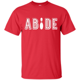 T-Shirts Red / Small Abide The Dude Big Lebowski T-Shirt