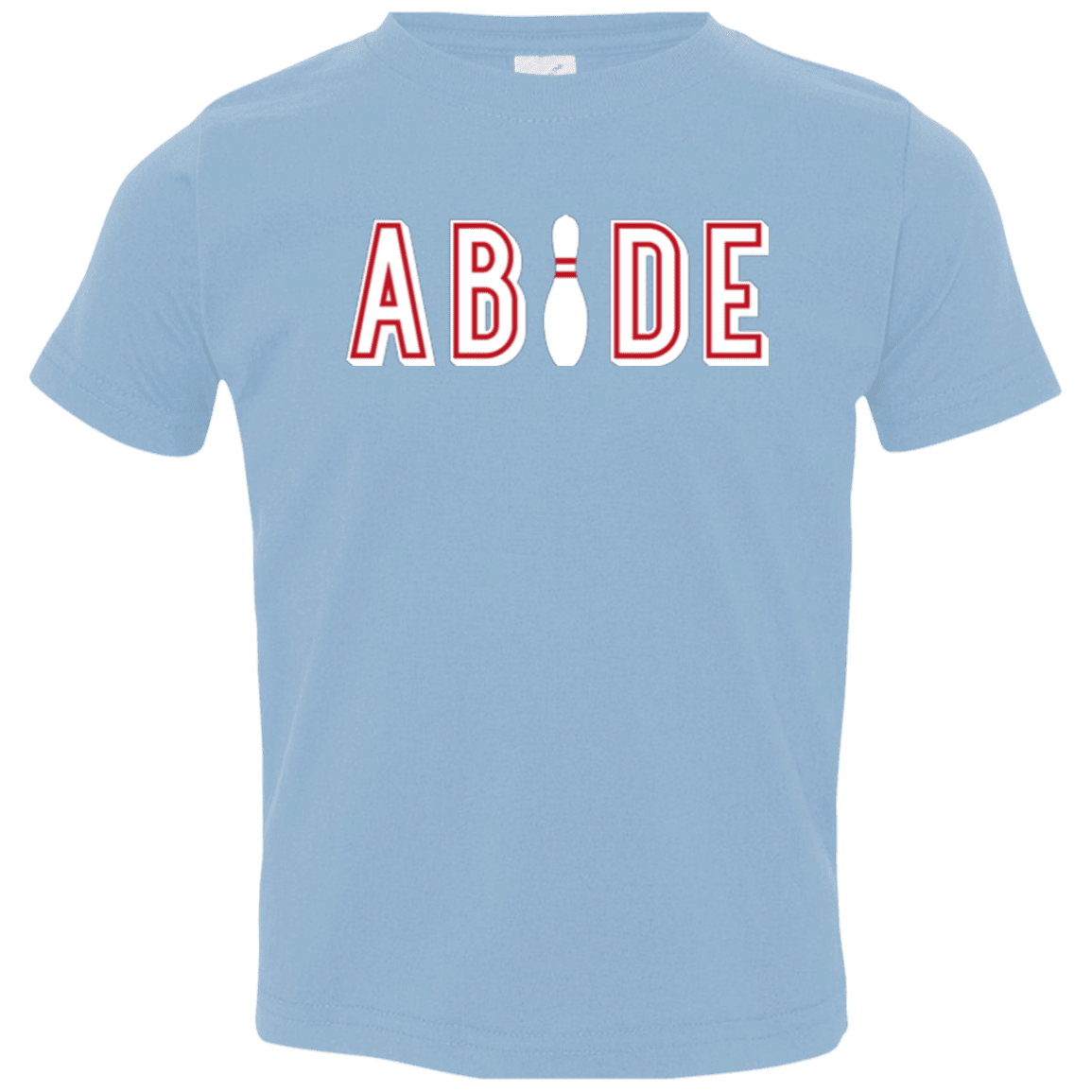 Abide The Dude Big Lebowski Toddler Premium T-Shirt