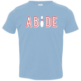 Abide The Dude Big Lebowski Toddler Premium T-Shirt