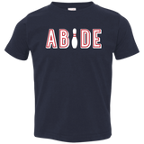 Abide The Dude Big Lebowski Toddler Premium T-Shirt