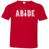 Abide The Dude Big Lebowski Toddler Premium T-Shirt