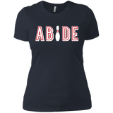 Abide The Dude Big Lebowski Women's Premium T-Shirt