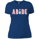 Abide The Dude Big Lebowski Women's Premium T-Shirt