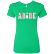 T-Shirts Envy / Small Abide The Dude Big Lebowski Women's Triblend T-Shirt