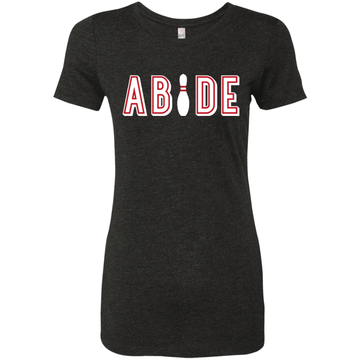 T-Shirts Vintage Black / Small Abide The Dude Big Lebowski Women's Triblend T-Shirt