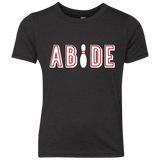 Abide The Dude Big Lebowski Youth Triblend T-Shirt