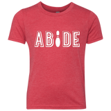 Abide The Dude Big Lebowski Youth Triblend T-Shirt