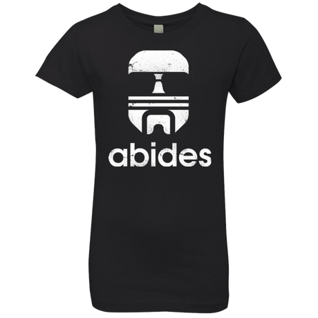 T-Shirts Black / YXS Abides Girls Premium T-Shirt