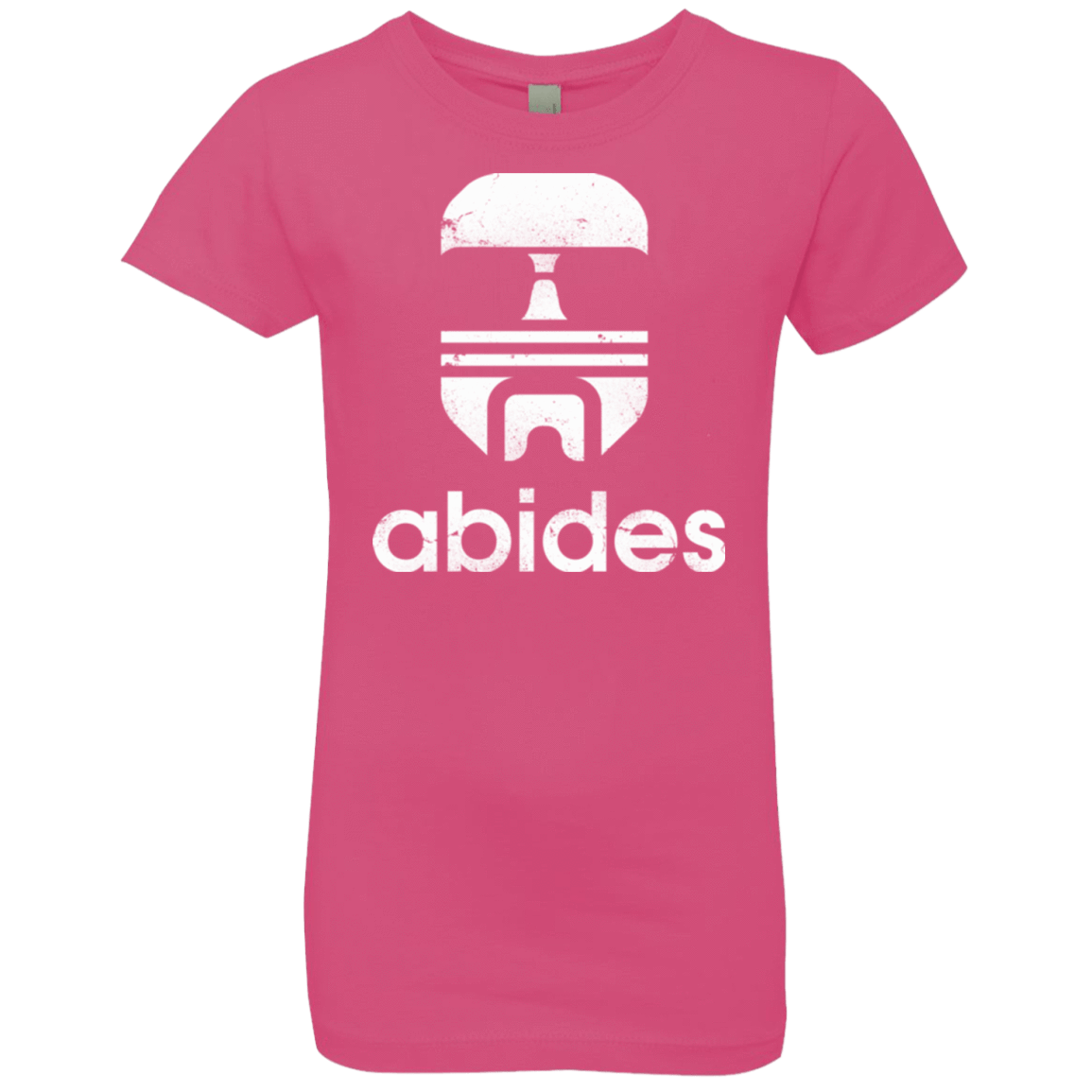 T-Shirts Hot Pink / YXS Abides Girls Premium T-Shirt