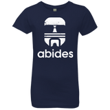 T-Shirts Midnight Navy / YXS Abides Girls Premium T-Shirt