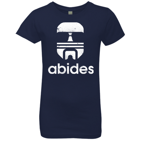 T-Shirts Midnight Navy / YXS Abides Girls Premium T-Shirt