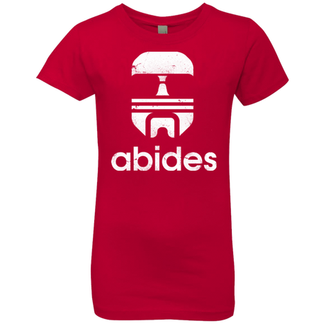 T-Shirts Red / YXS Abides Girls Premium T-Shirt