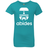 T-Shirts Tahiti Blue / YXS Abides Girls Premium T-Shirt