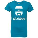 T-Shirts Turquoise / YXS Abides Girls Premium T-Shirt