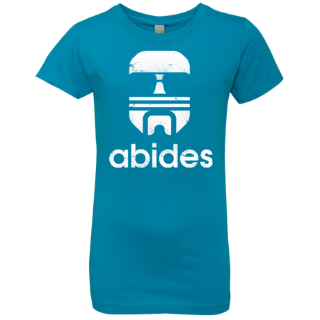 T-Shirts Turquoise / YXS Abides Girls Premium T-Shirt