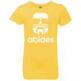 T-Shirts Vibrant Yellow / YXS Abides Girls Premium T-Shirt