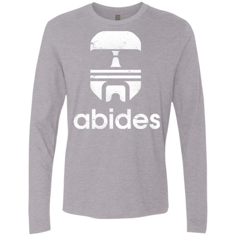 T-Shirts Heather Grey / Small Abides Men's Premium Long Sleeve