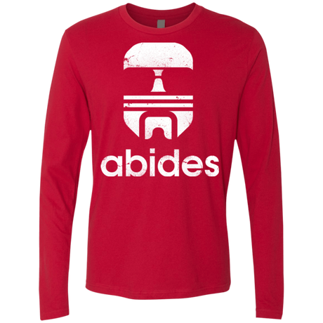 T-Shirts Red / Small Abides Men's Premium Long Sleeve