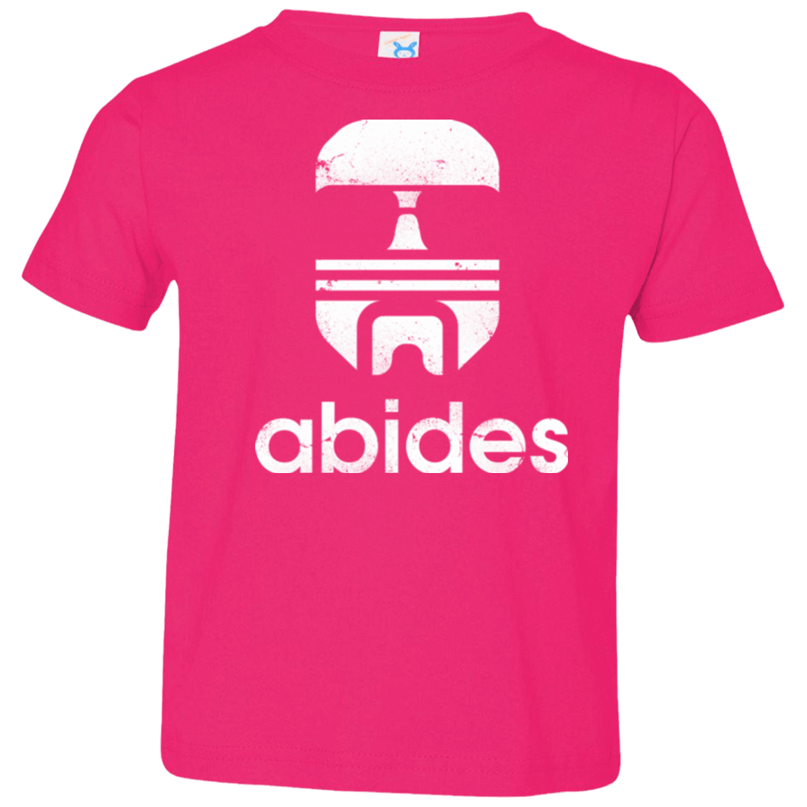 T-Shirts Hot Pink / 2T Abides Toddler Premium T-Shirt