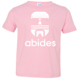 T-Shirts Pink / 2T Abides Toddler Premium T-Shirt