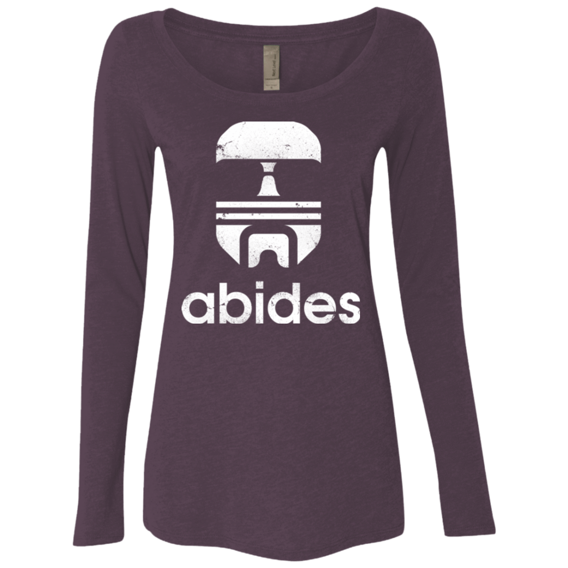 T-Shirts Vintage Purple / Small Abides Women's Triblend Long Sleeve Shirt