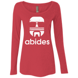 T-Shirts Vintage Red / Small Abides Women's Triblend Long Sleeve Shirt