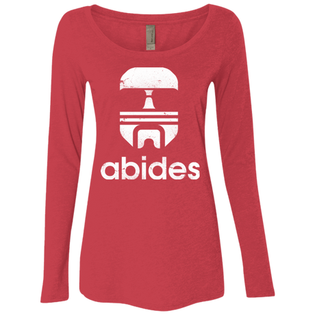 T-Shirts Vintage Red / Small Abides Women's Triblend Long Sleeve Shirt