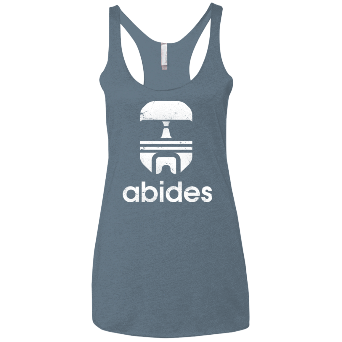 T-Shirts Indigo / X-Small Abides Women's Triblend Racerback Tank