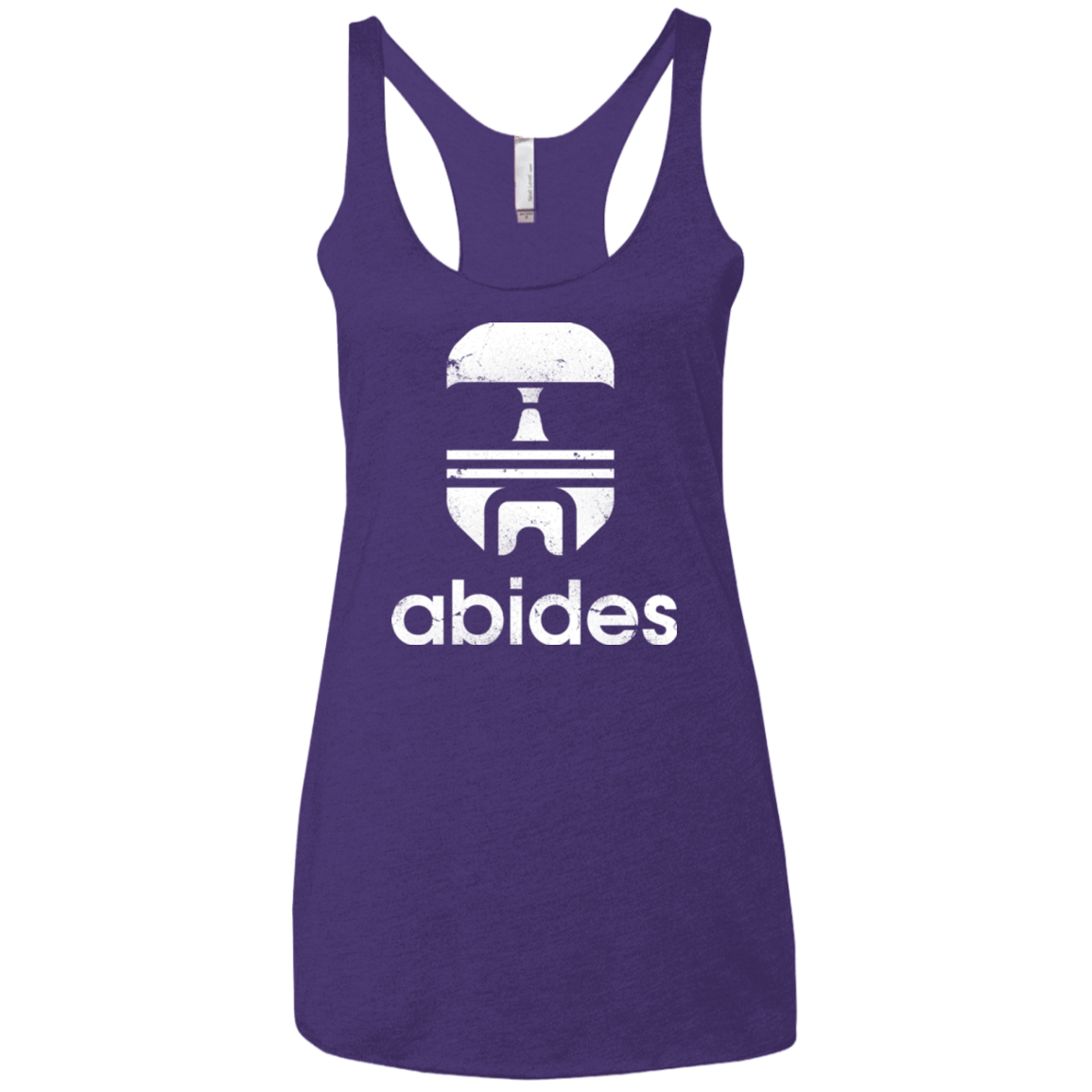 T-Shirts Purple / X-Small Abides Women's Triblend Racerback Tank