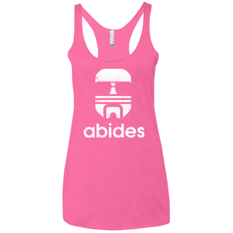 T-Shirts Vintage Pink / X-Small Abides Women's Triblend Racerback Tank