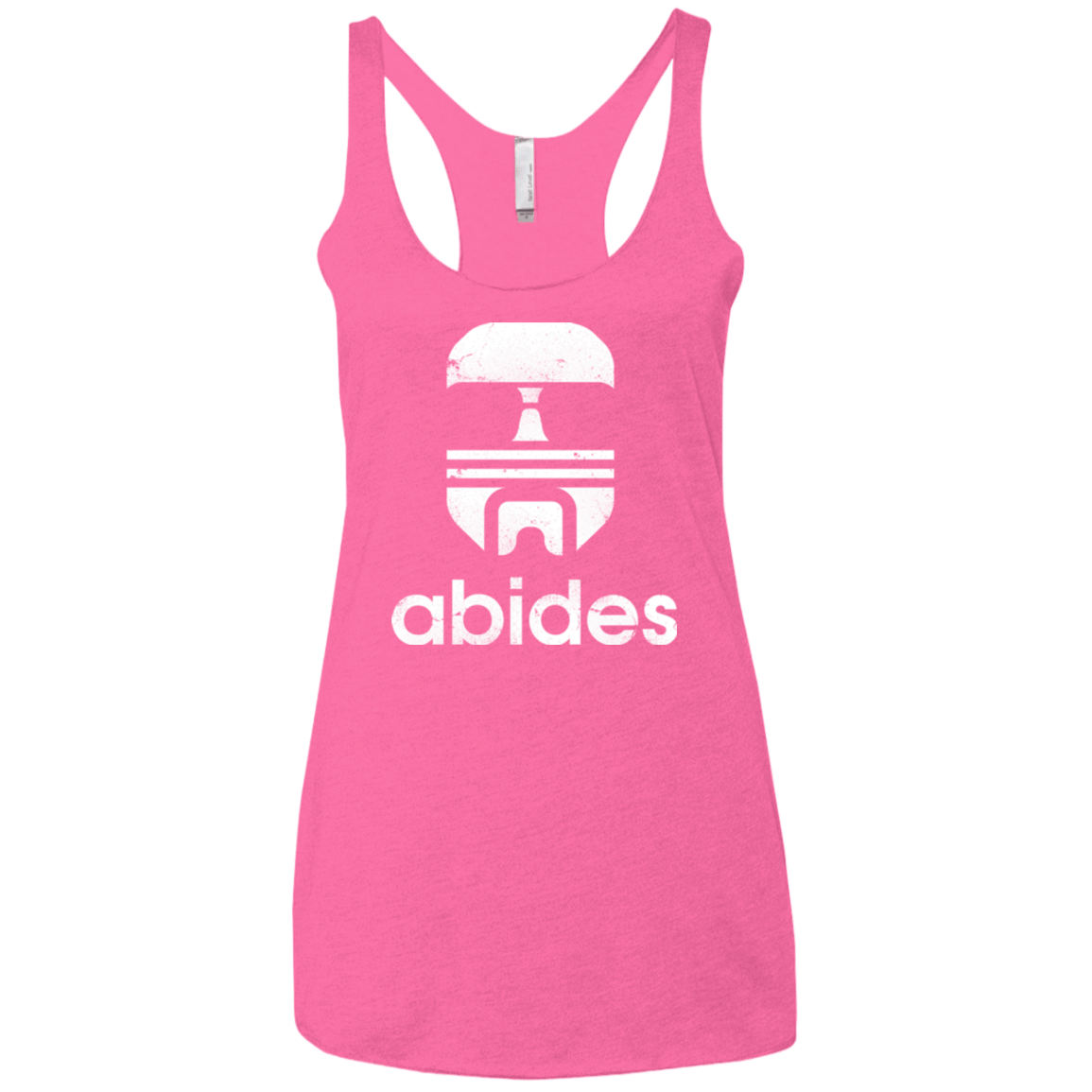 T-Shirts Vintage Pink / X-Small Abides Women's Triblend Racerback Tank