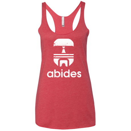T-Shirts Vintage Red / X-Small Abides Women's Triblend Racerback Tank