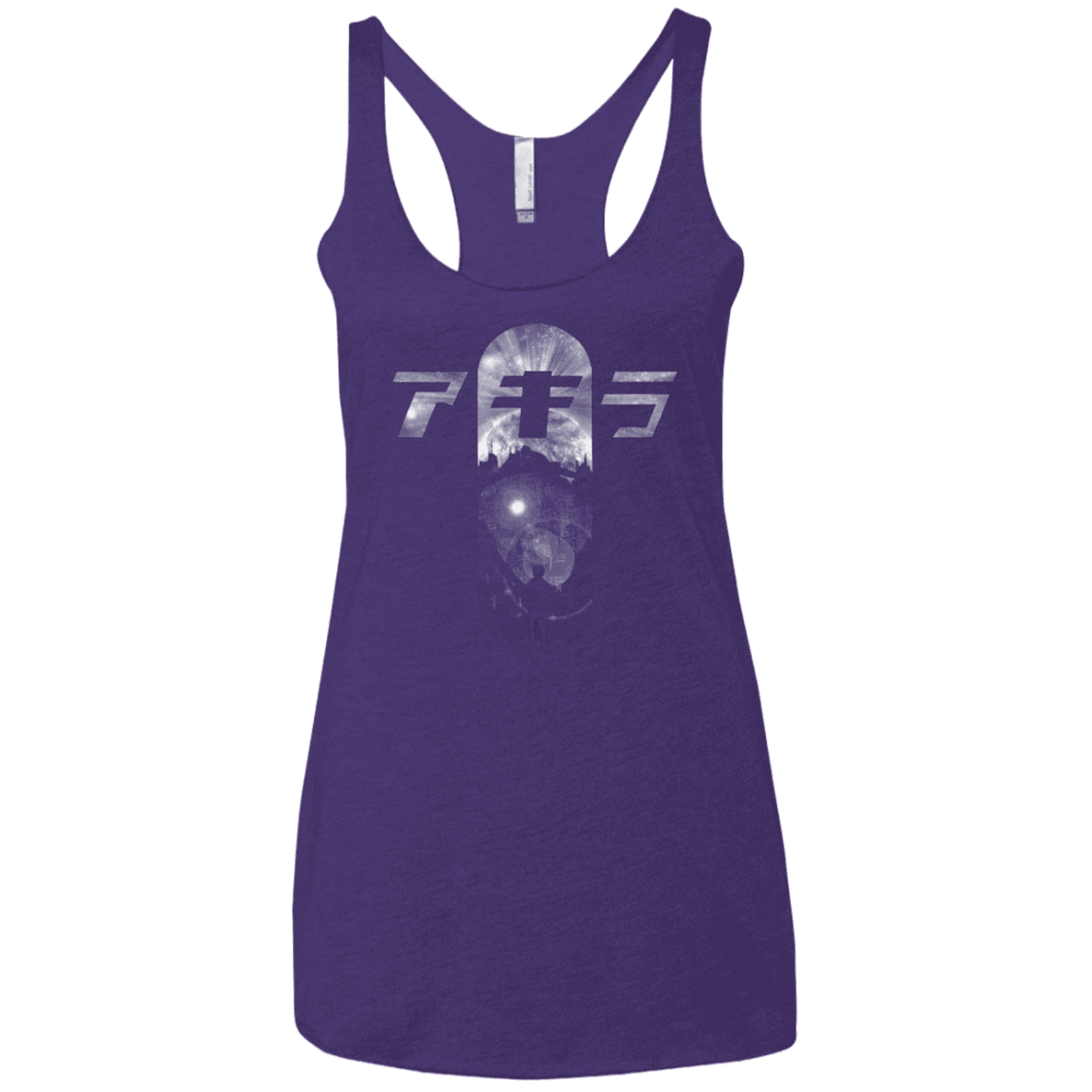 T-Shirts Purple / X-Small About to Explode Women's Triblend Racerback Tank