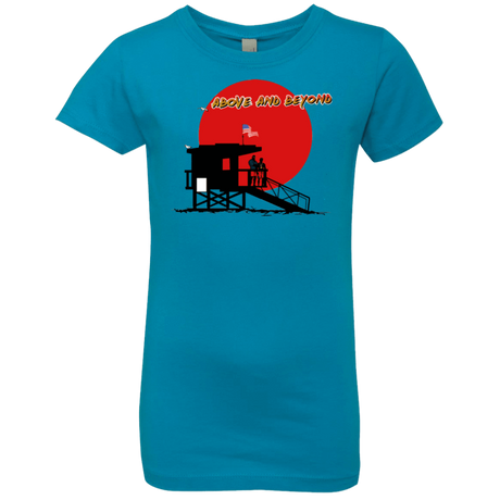 T-Shirts Turquoise / YXS Above And Beyond Girls Premium T-Shirt