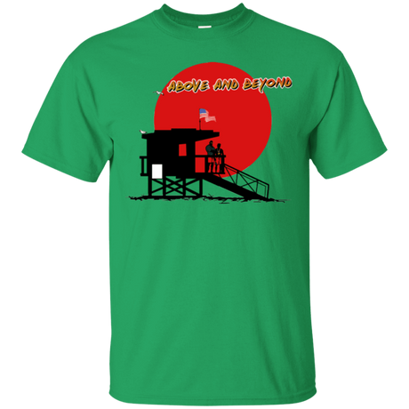 T-Shirts Irish Green / Small Above And Beyond T-Shirt