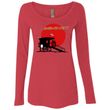 T-Shirts Vintage Red / Small Above And Beyond Women's Triblend Long Sleeve Shirt