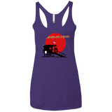 T-Shirts Purple Rush / X-Small Above And Beyond Women's Triblend Racerback Tank