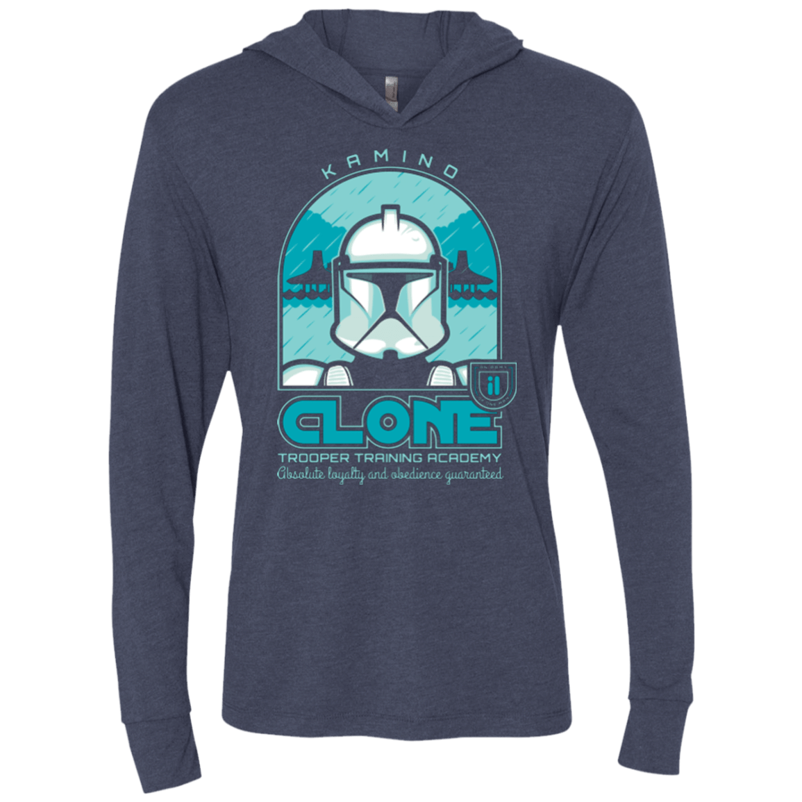 T-Shirts Vintage Navy / X-Small Absolute Loyalty Triblend Long Sleeve Hoodie Tee