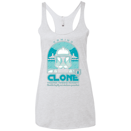 T-Shirts Heather White / X-Small Absolute Loyalty Women's Triblend Racerback Tank