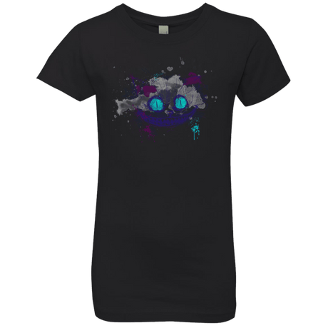 T-Shirts Black / YXS Abstract Cheshire Girls Premium T-Shirt