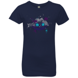 T-Shirts Midnight Navy / YXS Abstract Cheshire Girls Premium T-Shirt