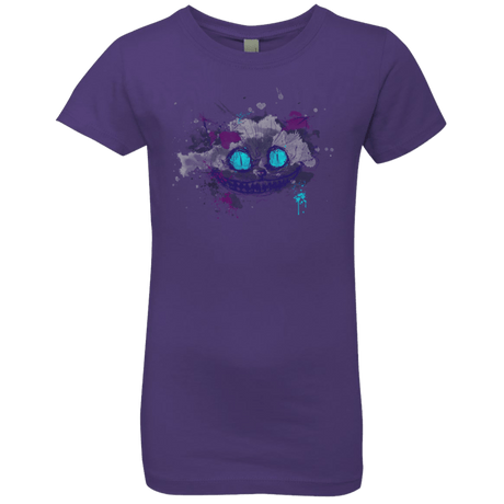 T-Shirts Purple Rush / YXS Abstract Cheshire Girls Premium T-Shirt