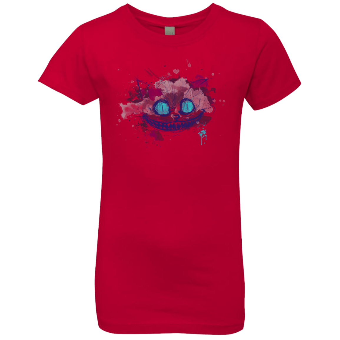 T-Shirts Red / YXS Abstract Cheshire Girls Premium T-Shirt