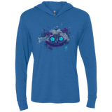 T-Shirts Vintage Royal / X-Small Abstract Cheshire Triblend Long Sleeve Hoodie Tee