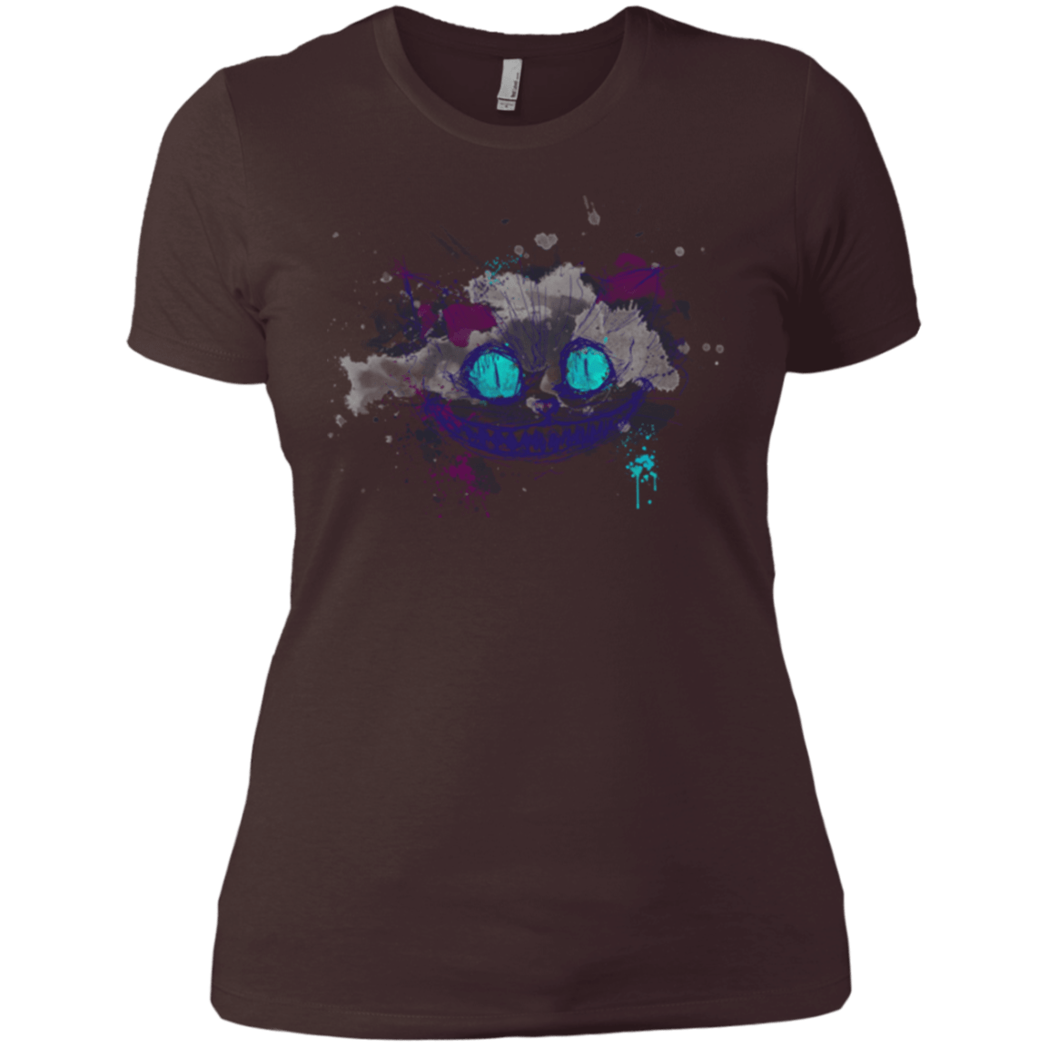 T-Shirts Dark Chocolate / X-Small Abstract Cheshire Women's Premium T-Shirt